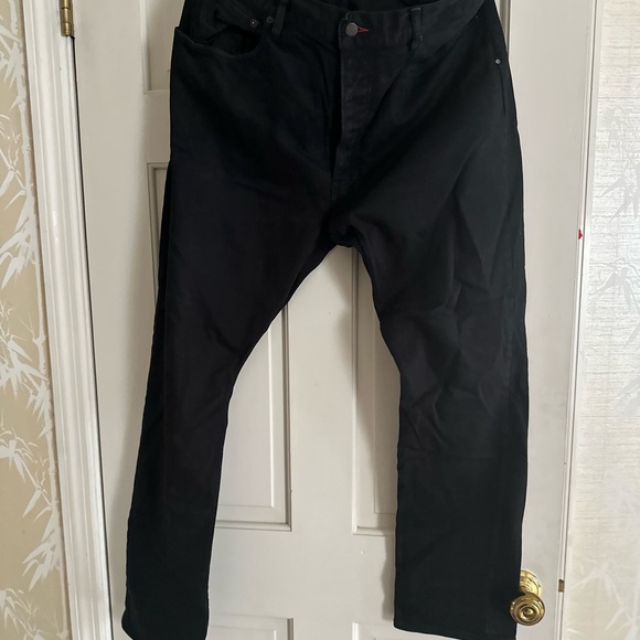 Ralph Lauren Black Label Black Jean Pant 38 x 30. Good Conditon - Picture 8 of 8